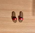 Red-strapped Sandals (Repro) for Vintage/Repro Ken Doll MINT