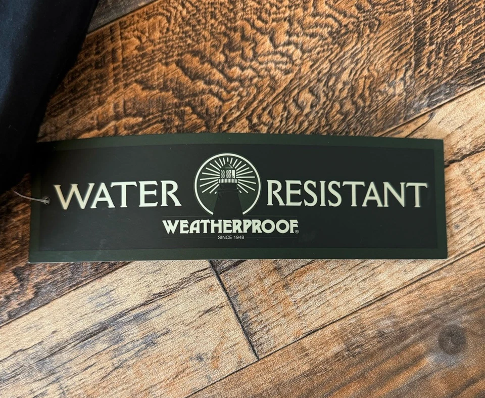 防水超细纤维防水夹克轰炸机风格男式 M 全新! — 第 3/4 张图片