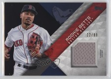 2018 Topps Major League Material Series 1 Black 22/99 Mookie Betts #MLM-MB 1h31