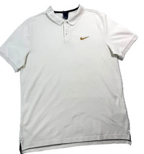 Nike Roger Federer Wimbledon Lawn Open Poloshirt - Größe L
