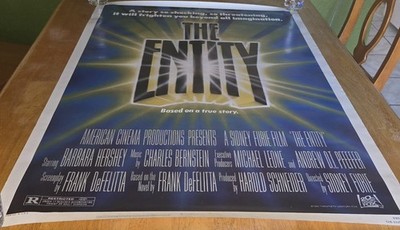 1983 The Entity Based On A True Story Movie Promotional Poster 27 X41