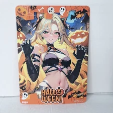 Xilonen Halloween Premium Waifu Card Anime Girl Wall Art Oversized Board A5