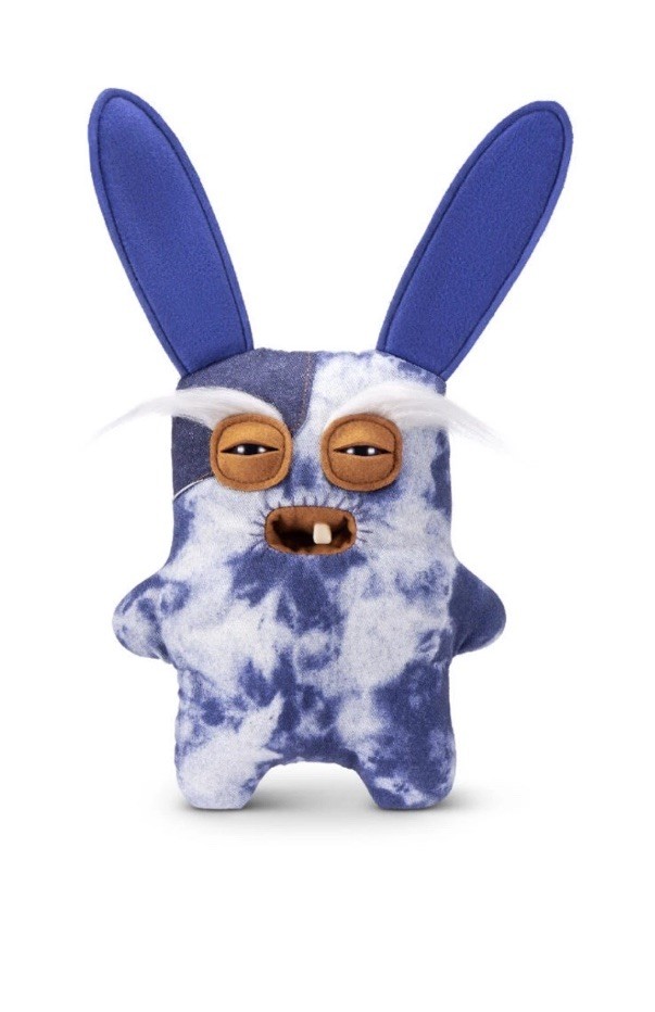 Zuru Fuggler Old Fogies Rabid Rabb Blue 9 Inch Plush Toy | eBay