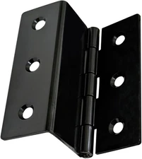 8 PCS 3 Inch Half Surface Chest Hinge Heavy Duty Three Fold Retro Hardware