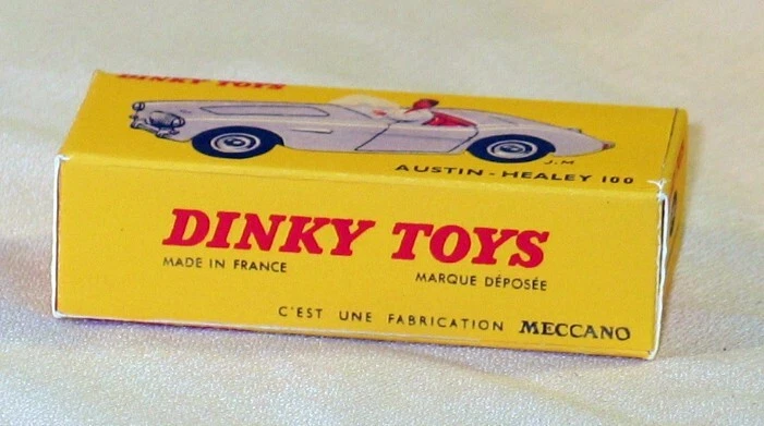 DINKY TOYS -Austin Healey 100 sports +boîte d'origine (109