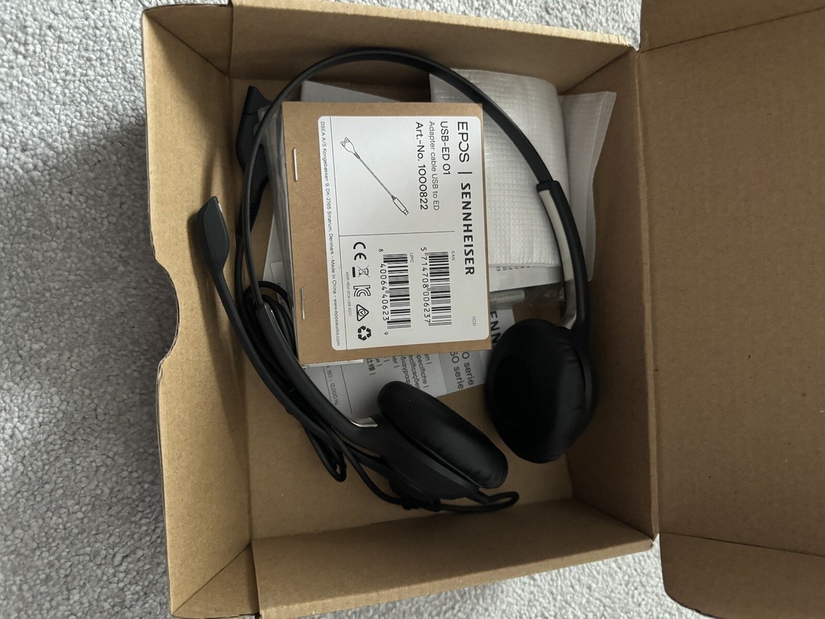 Sennheiser SC 160 Binaural USB Headset Black (508315) for sale