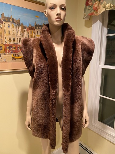 Fun Fur Vest Size 
