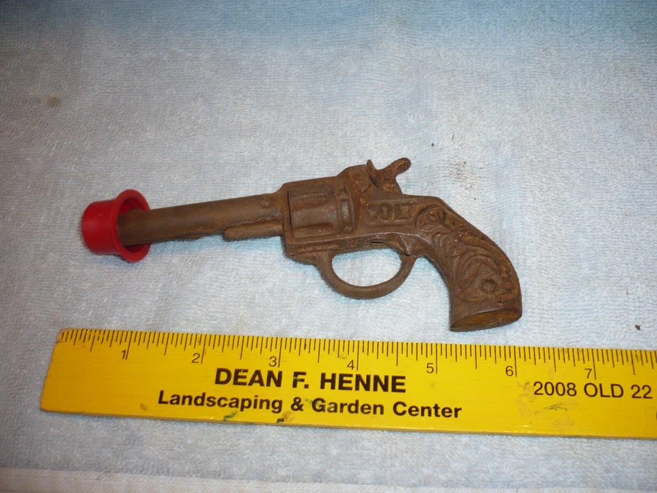 Pistola de ferro fundido Colt Stevens circa 1907 tiro único - Imagem 2 de 3
