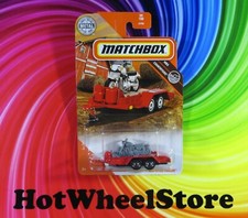 2020 Matchbox  Red  MBX CYCLE TRAILER  CRUISER  MBX Countryside  #99  MB6-042221