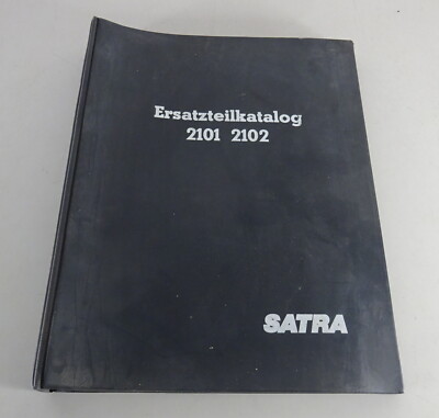 Parts catalogue/parts list Satra 1200/1300 VAZ 2101 VAZ 2102 status 1974