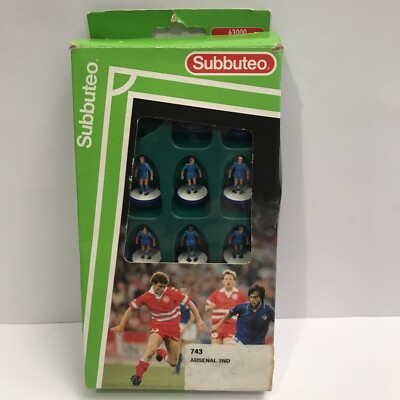 Équipes Légères Subbuteo Vintage – Arsenal N°743 & Tottenham N°740 – Collection