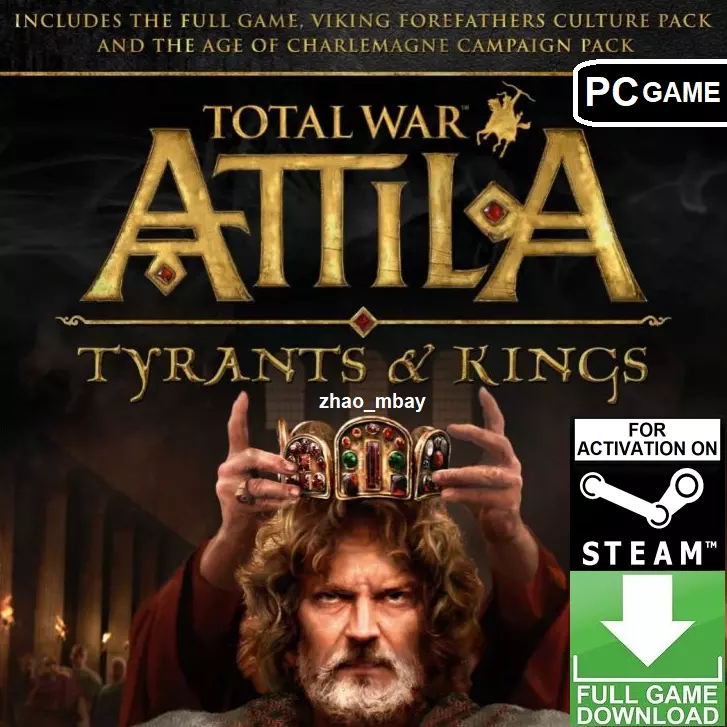 Total War: ATTILA Tyrants And Kings Edition PC Steam Key GLOBAL.
