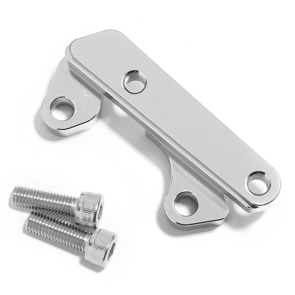 14" Rotor Brake Caliper Extension Bracket for Harley Dyna Fat Bob FXDF 2006-2017 - Image 2 of 4