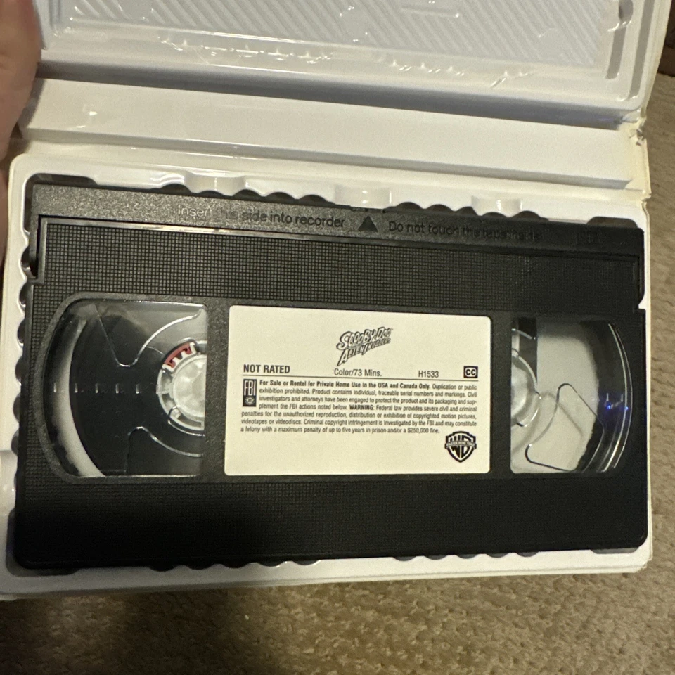 Scooby Doo And The Alien Invaders VHS 2000 Warner Brothers ~ Clamshell Tested - Image 2 of 4