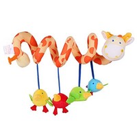Baby Crib Rail Toy Cute Giraffe With Hanging Birdies 8 X 3 X 5 Inches Baby Crib Rail Toy Cute Giraffe With Hanging Birdies 8 X 3 X 5 Inches