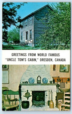 Uncle Toms Cabin DRESDEN multiview CANADA Postcard