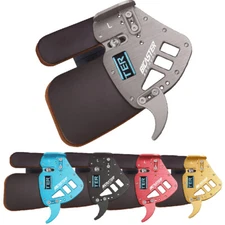 Archery Finger Tab Guard Protector Gear Glove Leather Bow Shooting Target Hunt
