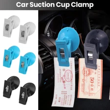Universal Car Window Suction Clips Removable Duty Mounts for Sunshades Organizer