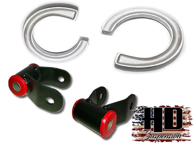 2" Coil Spacers C1500 C2500 C3500 K1500 HD Suspension 1.5" Lift Raise