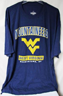 West Virginia Mountaineers Big Men 6XLB Screened ''CAMPUS ICON'' T-shirt C1 3195