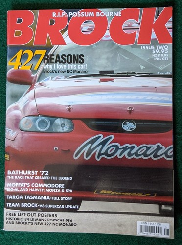 Brock Magazine Issue Two Peter Brock 05 Holden Monaro NC 427 V8 Bathurst 1972