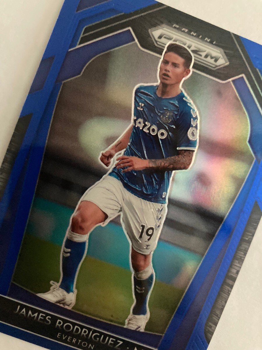 2020-21 Panini Premier League James Rodriguez Blue Prizm /199