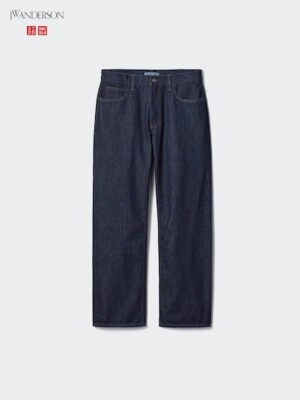 UNIQLO and JW ANDERSON Straight Jeans MEN'S 2025 Blue