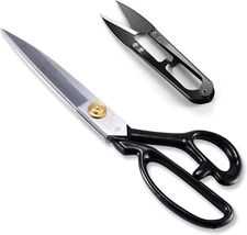Left-Handed Sewing Fabric Scissors, 10 Inch Dressmaking Taior'S Shears-Electropl