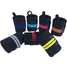 1 para sportowej opaski na nadgarstek pasek koszykówka joga siłownia oddychająca opaska na nadgarstek