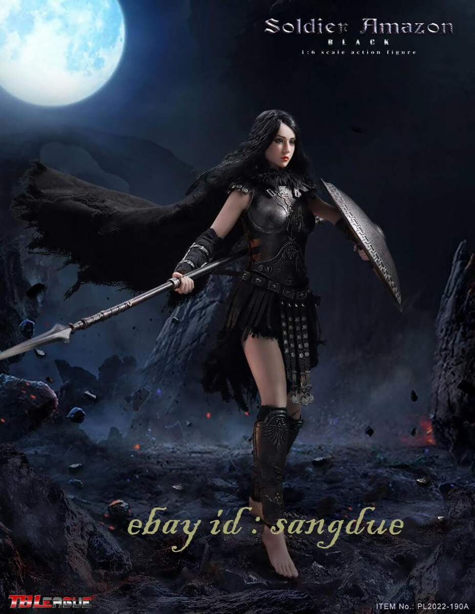 TBLeague 1/6 Female Figure Amazon Warrior Black PL2022-190 Figure