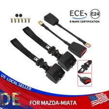 3 Point Adjustable Seat Belt Strap Car Vehicle Safety Belt for Mazda-Miata