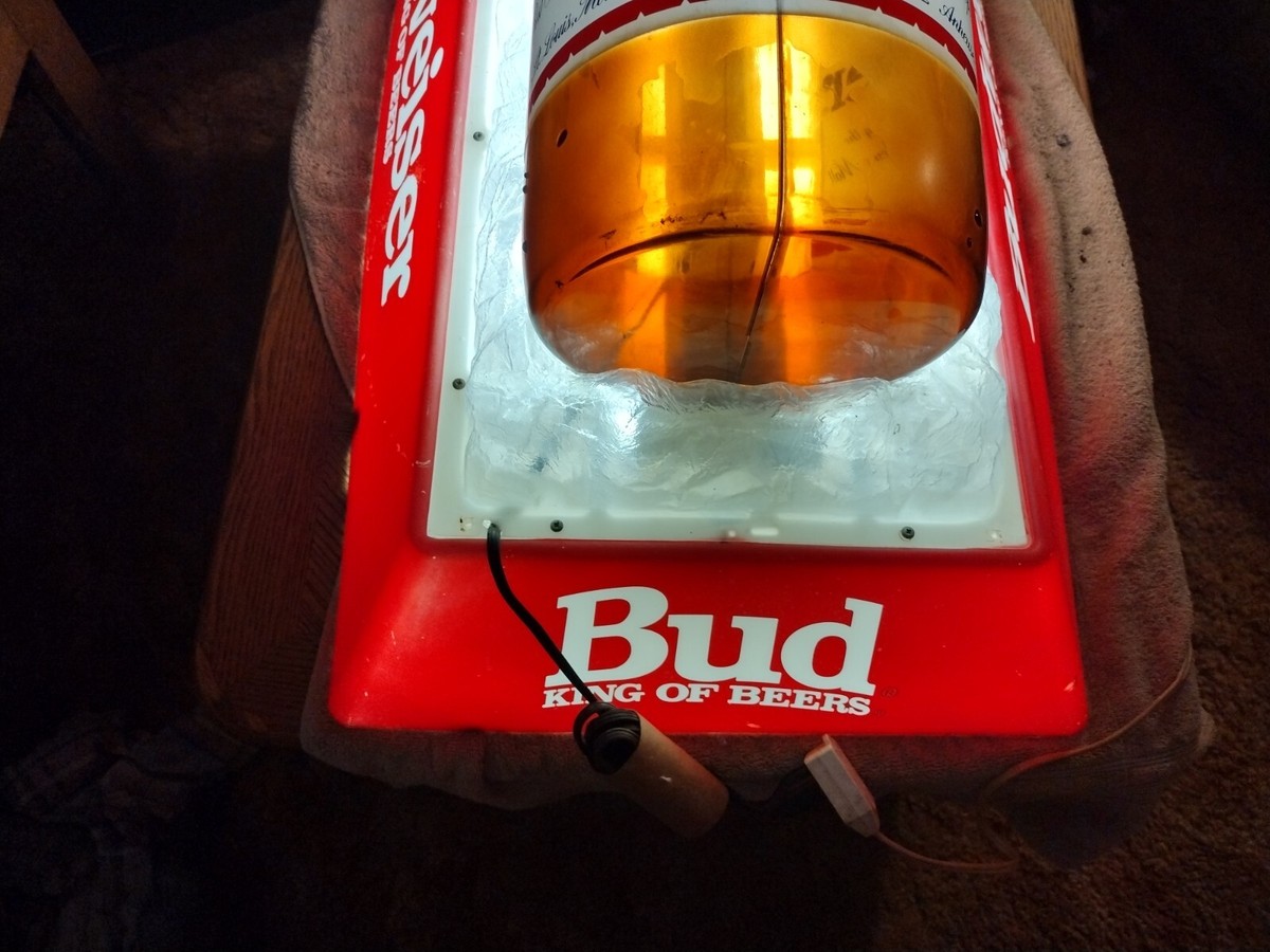 budweiser pool table light | eBay