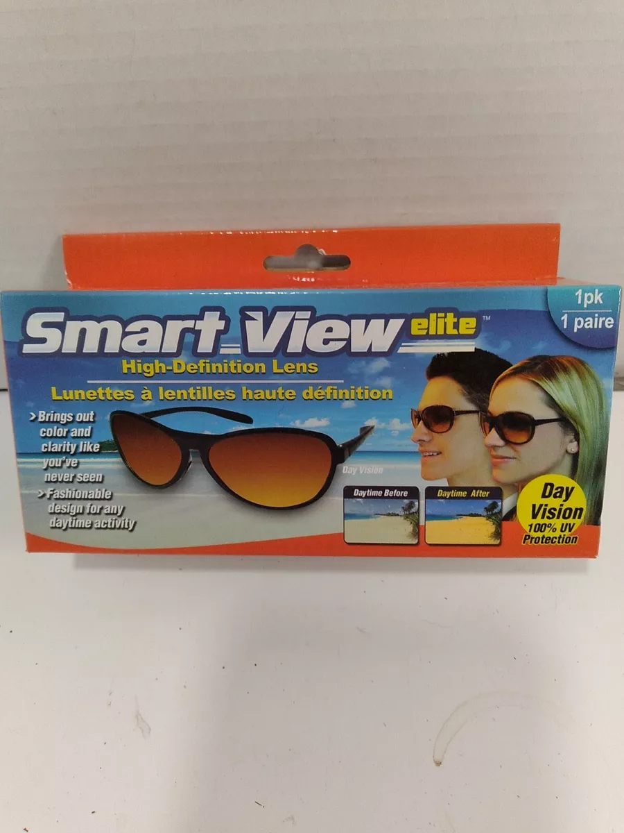 Smart View Elite High Definition Sunglasses New in Box