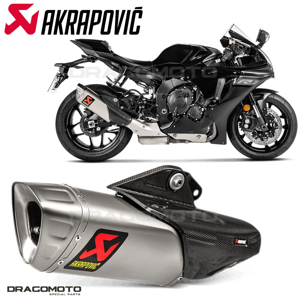 AKRAPOVIC Motorcycle Mufflers for Yamaha YZF R1 for sale | eBay