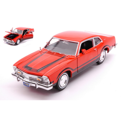 MotorMax FORD CROWN VICTORIA 1998 BLACK/SILVER 1:24