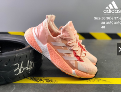 ADIDAS X9000L4 FW8407 BOOST PINK/WHITE WOMEN'S RUNNING CASUAL
