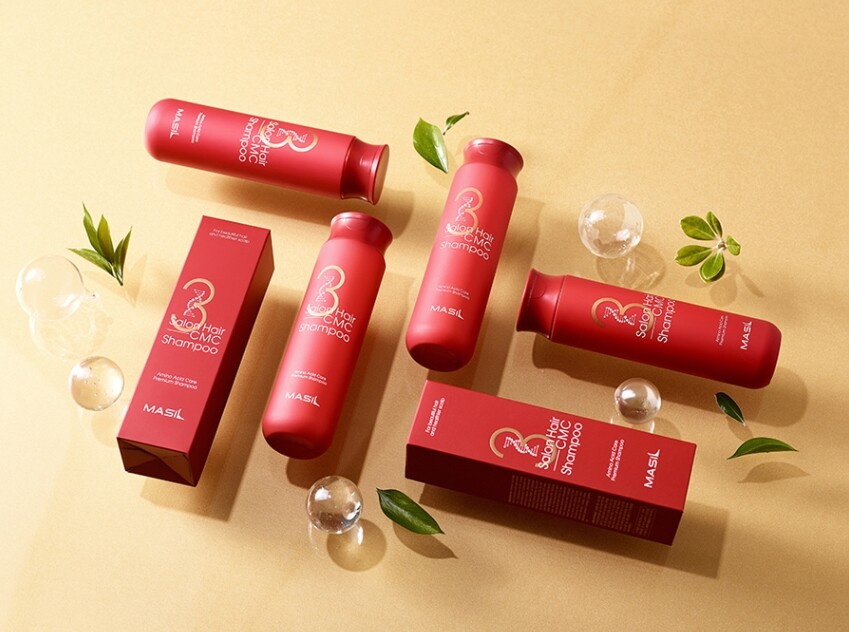 MASIL] 3 Salon Hair CMC Shampoo 300ml for damaged hair and scalp