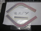 1996 XLT SP NOSE CONE DECALS POLARIS LH RH (6 LOTS OF 3 DECALS)
