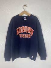 Sudadera De Colección Años 90 Russell Athletic Tigres Castaño Rojizo Juvenil Pequeña Azul Naranja
