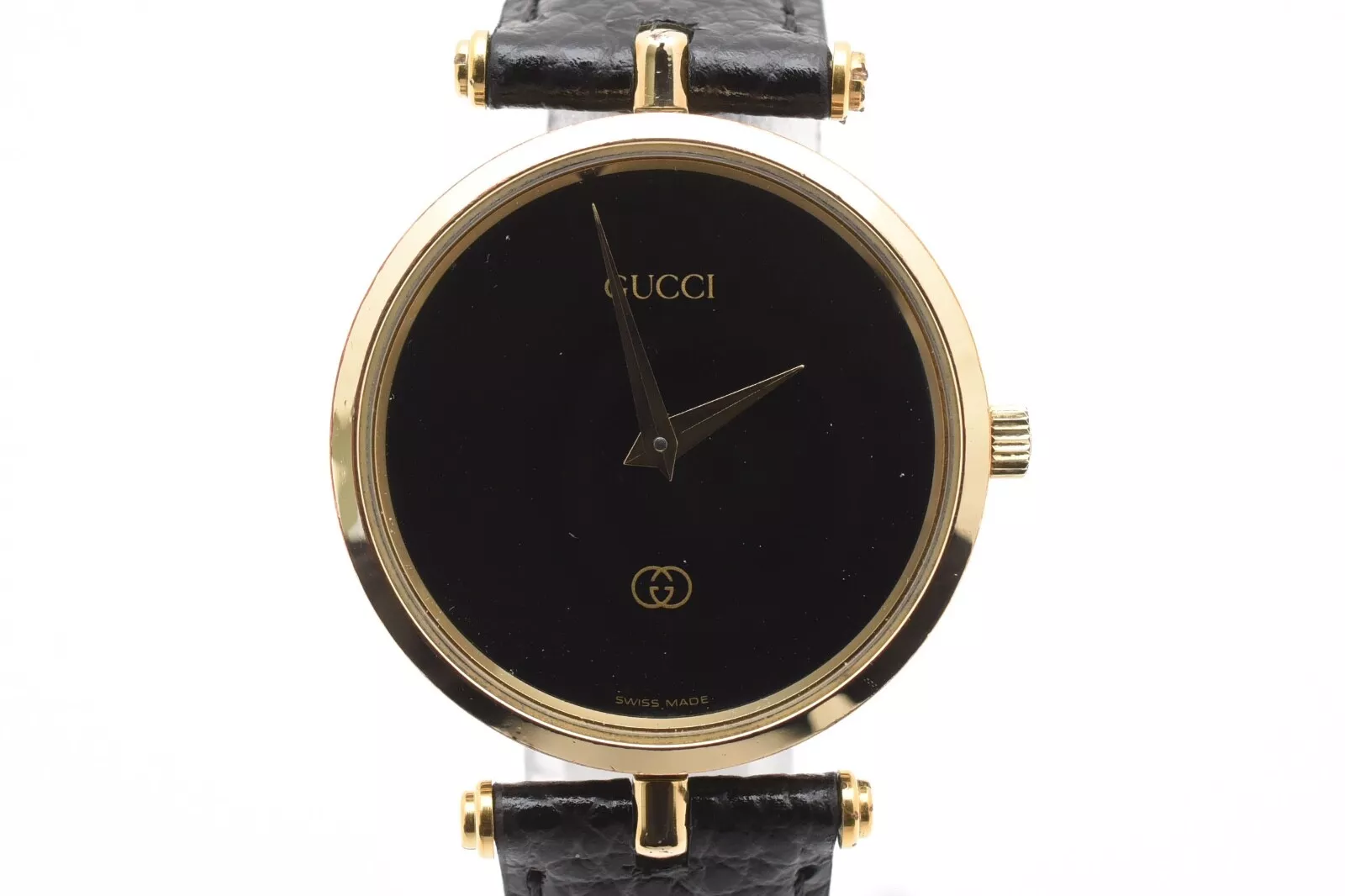 [PRESQUE COMME NEUVE] Montre Homme Vintage GUCCI 2000M Quartz Cadran Noir 30mm JAPON 24