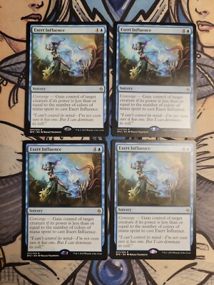 4x Exert Influence NM/LP BFZ MTG Magic the Gathering