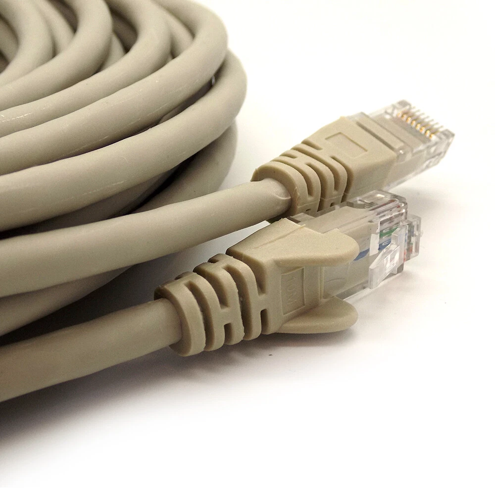 CAVO ETHERNET DI RETE 50 METRI 50 MT LAN PLUG RJ45 UTP CAT6 - Foto 5
