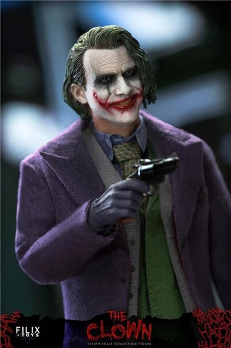 FILIX TOYS FX004 1/12 Joker Heath Ledger 6" Action Figure in stock - Picture 15 of 24
