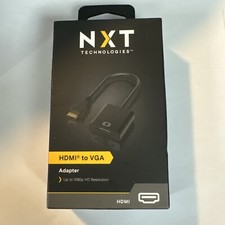 NXT Technologies HDMI to VGA Adapter Black - New In Box - Unopened Packaging