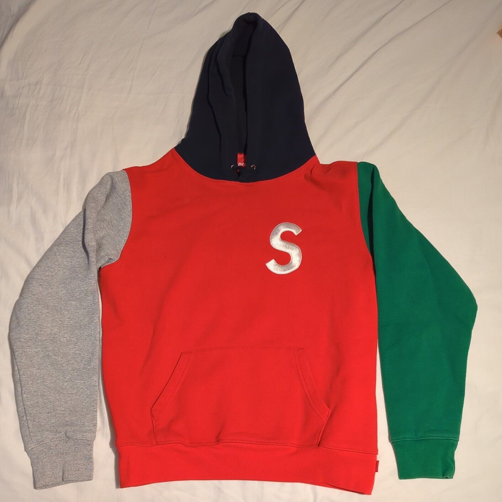 supreme S Logo Colorblocked Sサイズ-