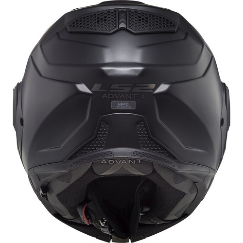 LS2 Casco De Moto S Advant X Sólido FF901 - Casco Abatible Negro Mate - Imagen 7 de 8