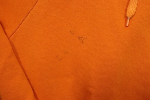 McLaren Formula One Adult Medium Orange Hoodie Logo Racing LIGHT STAINS - Picture 5 of 15