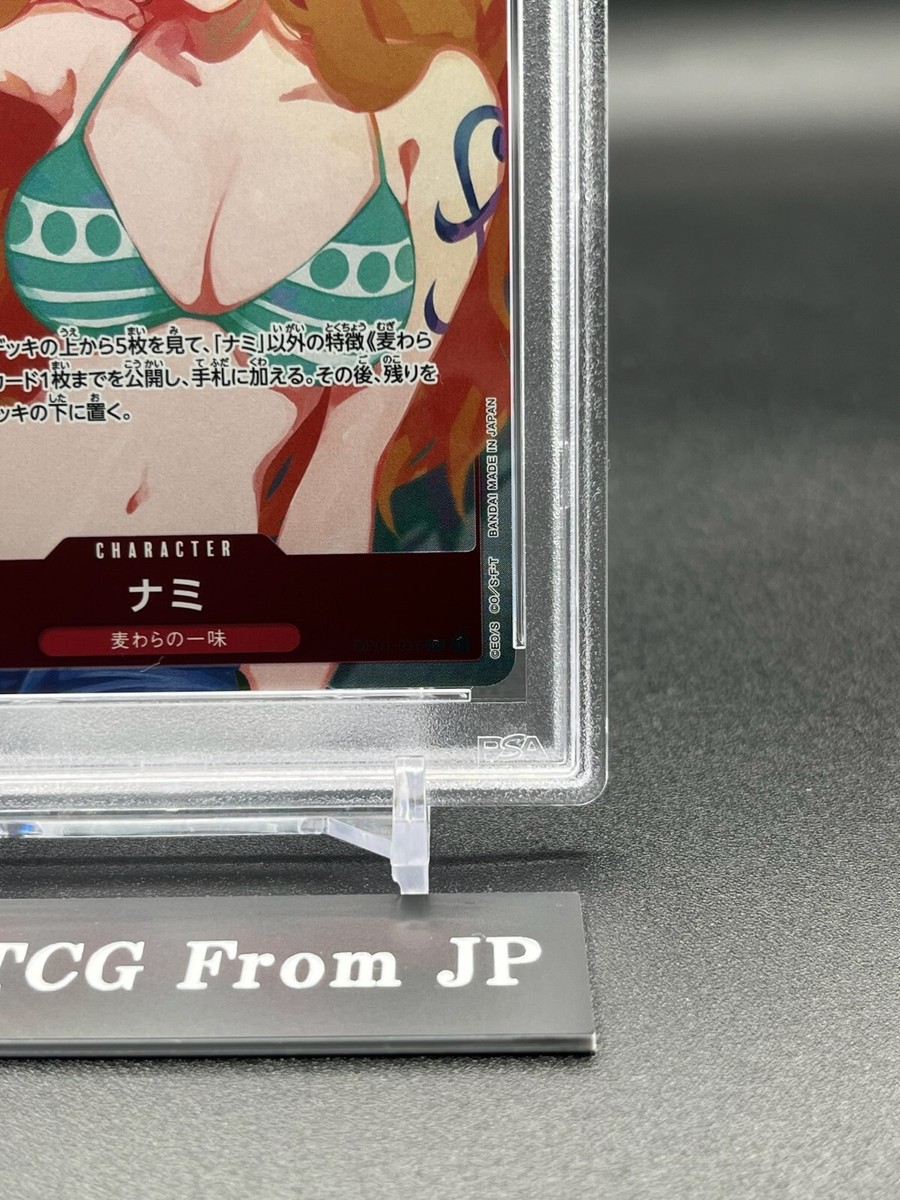 PSA 10 Nami OP01-016 Premium Card Collection Girls ED ONE