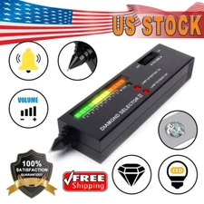 Diamond Selector V2 Portable Diamond Tester with Case & Gemstone Platform