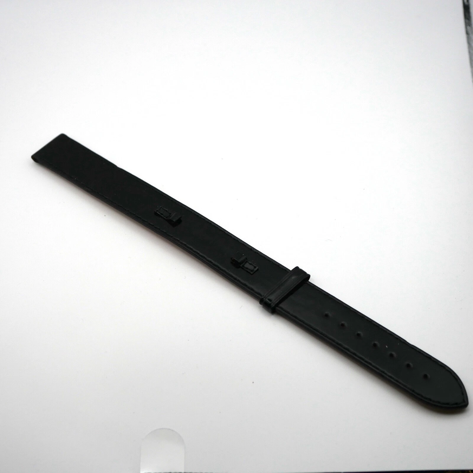 Bracelet Cuir Véritable Noir   Christian DIOR ?? (Ref 2536)